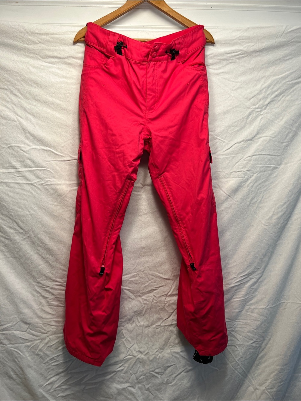 Roxy Hot Pink Cargo Snow Pants